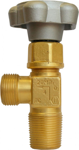 Вентиль кислородный баллонный с клапаном остаточного давления ВК-94-01 (исп 20) ТУ 3645-042-05785477-01 / 3041